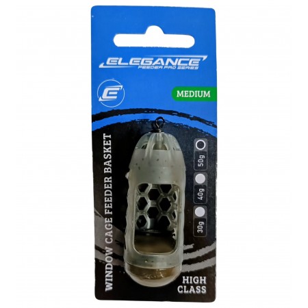 ELEGANCE FEEDER PRO Кормушка фидерная Окно Window Feeder сетка d22х52мм M 30г