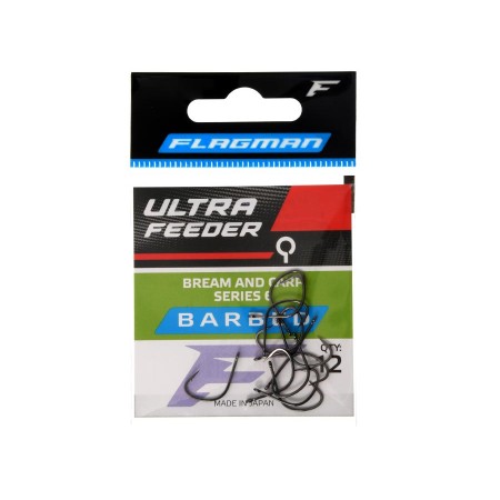 Крючки FLAGMAN Ultra Feeder Bream and Carp Series 6 №12 12 шт.