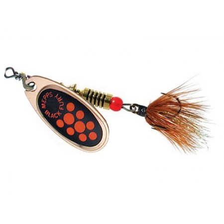 Блесна MEPPS Black Fury Mouche Orange №3 6,5г CU