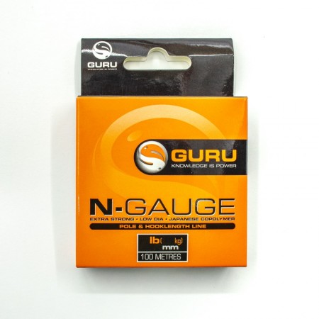 Леска GURU N-Gauge 0,13мм 100м Леска GURU N-Gauge 0,13мм 100м