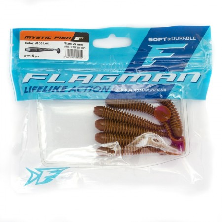 Виброхвост FLAGMAN Mystic Fish 3'' #106 Lox