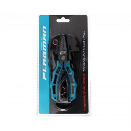 Плоскогубцы FLAGMAN Precision Forging Fishing Pliers Titanium Coated 6"