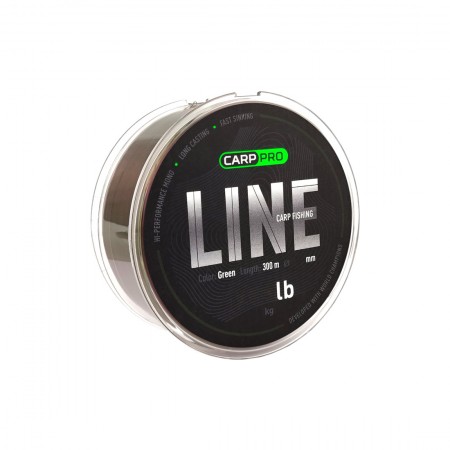 Леска CARP PRO LINE Green 300м 0,203мм
