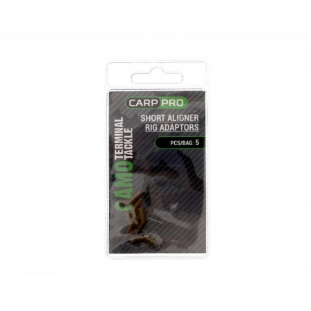 Адаптер лентяйка CARP PRO Short Aligner Rig Adaptors Camo Адаптер лентяйка CARP PRO Short Aligner Rig Adaptors Camo