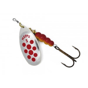 Блесна MEPPS Aglia Decoree Points Rouges №5 13г AG/красные точки