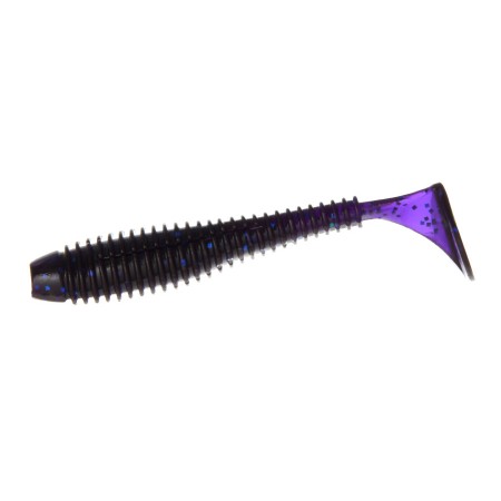 Виброхвост F-FISHING Mystic Fish Fat 2" #105 Violet 5см 10шт