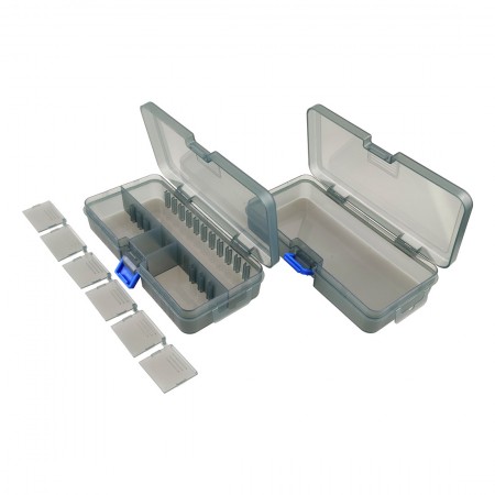 F-FISHING Коробка фидерная 351x250x80мм с лотками