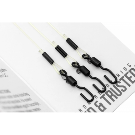 Отвод с быстросъемным вертлюгом KORDA Booms Spinner Swivel XX 19см