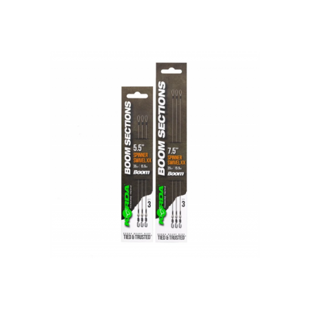 Отвод с быстросъемным вертлюгом KORDA Booms Spinner Swivel XX 19см