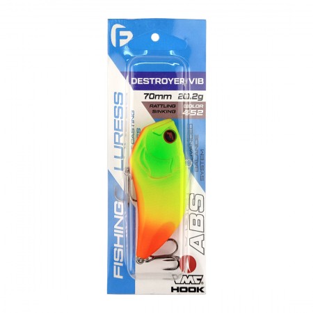 Воблер FLAGMAN Destroyer Vib 70S 70mm 20.2gr цвет 452