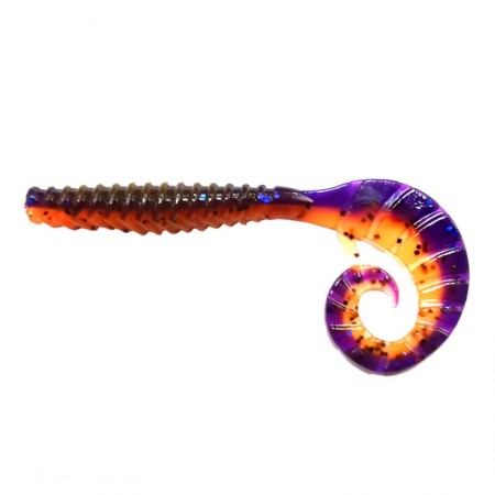 Твистер FLAGMAN TT-Grub 2.5'' #0502 Violet / Orange