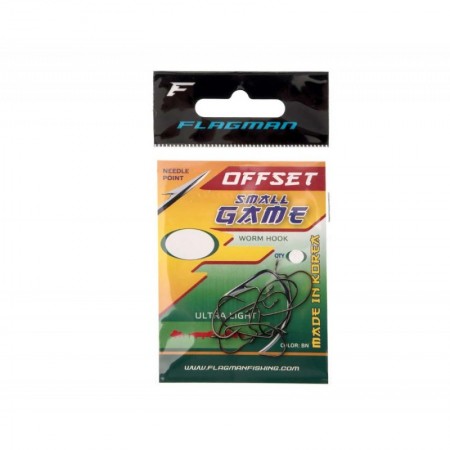 Крючки FLAGMAN Small Game Offset  #04