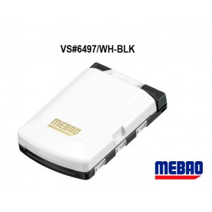 Складная коробка MEBAO (97*64*25 мм, Бело-черный, 6 отделений с закрывающимися клапанами)