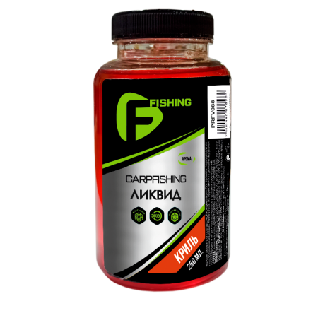 F-FISHING Ликвид CARP Криль 250мл (4)