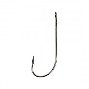 RUZZA Крючок Single Worm Hook Long Barb Shank №2 10шт