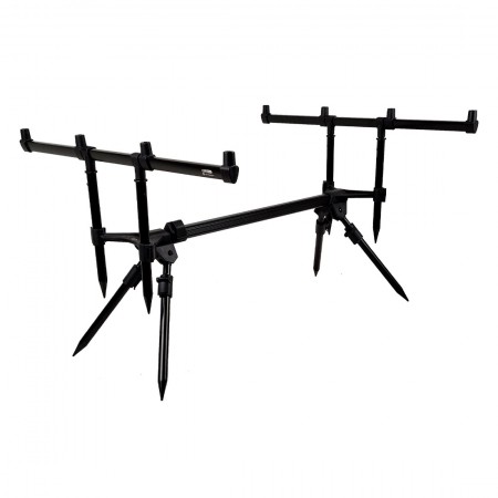 Род-под на 4 удилища CARP PRO Black телескоп. 4 ноги