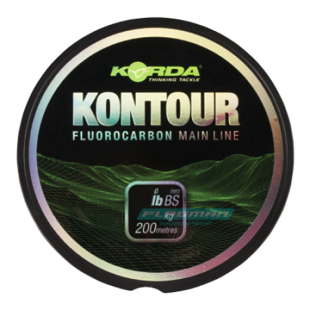 Леска тонущая KORDA Kontour Fluorcarbon 15lb