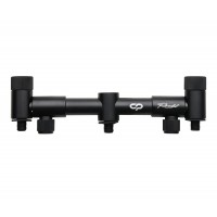 CARP PRO Буз-бар Rondel на 2 удилища алюминий black 7-10" 18-25см