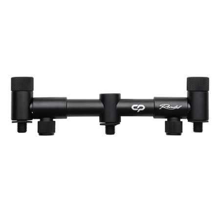 CARP PRO Буз-бар Rondel на 2 удилища алюминий black 7-10" 18-25см