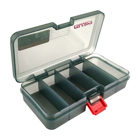 RUZZA Коробка для приманок 161x91x31мм 4 перегородки