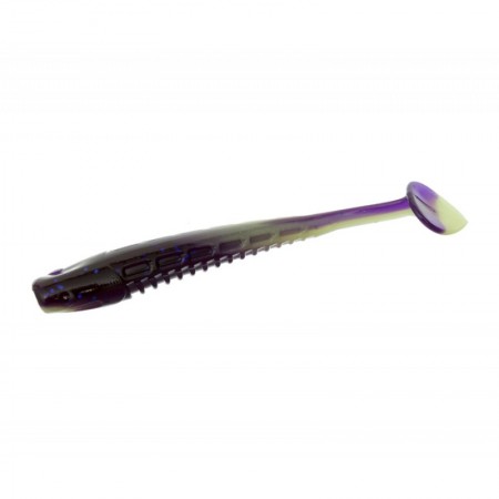 Виброхвост FLAGMAN Icon 3" #0527 Violet/Lime Chartreuse