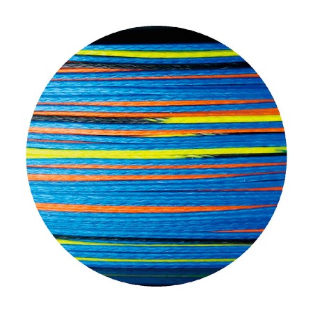 Шнур OWNER Kizuna X8 Broad PE multi color 10м 300м 0,13мм 6,7кг