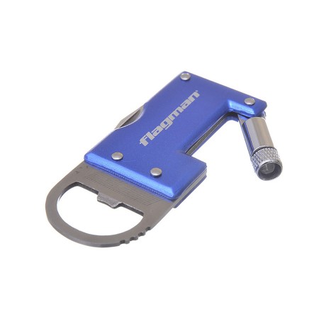 Брелок-открывалка с фонариком FLAGMAN