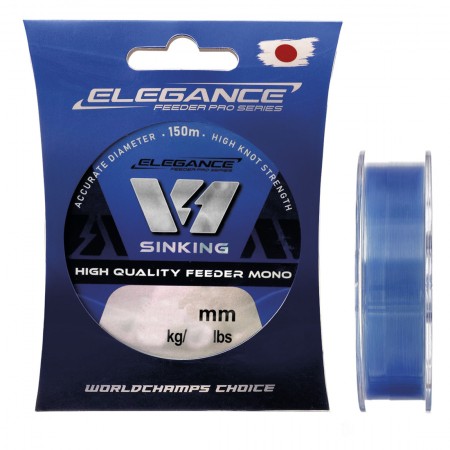 Леска ELEGANCE FEEDER PRO V1 150м 0,25мм 7,74кг
