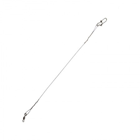 Поводок F-FISHING Titanium Wire 5кг 14см 0,20мм 2шт Поводок F-FISHING Titanium Wire 5кг 14см 0,20мм 2шт