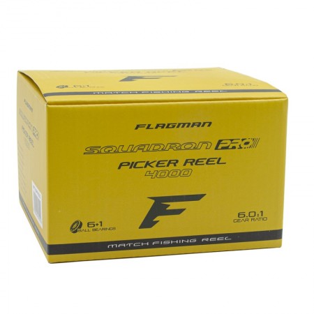 Катушка фидерная FLAGMAN Squadron Pro Picker 4000 пикерная Катушка фидерная FLAGMAN Squadron Pro Picker 4000 пикерная