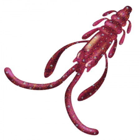 Приманка ZUB NIMFA 45мм (1,8") -8шт, (цвет 130) маджента с блестками