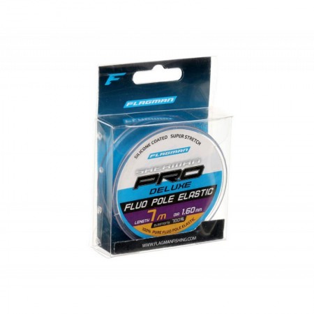 Амортизатор FLAGMAN Deluxe Fluo Pole Elastic 7m 1.60mm Blue Амортизатор FLAGMAN Deluxe Fluo Pole Elastic 7m 1.60mm Blue