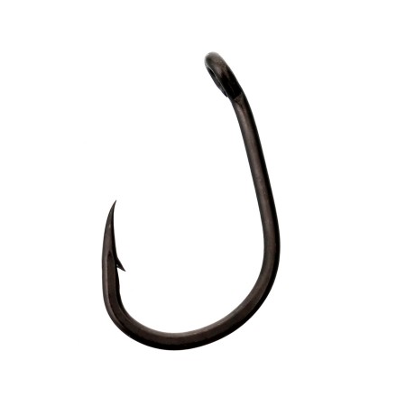 Крючки Карповые CARP PRO Twisted Wide Gape BT Series № 6 Black Teflon