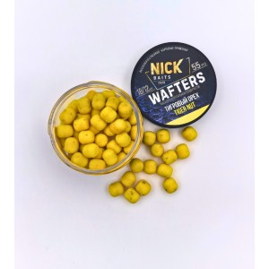 Насадка рыболовная NICK BAITS "WAFTERS 10/12 мм" Тигровый орех; банка 55 шт