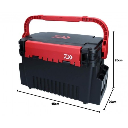 Ящик рыболовный Daiwa TACKLE BOX TB4000 BLACK/RED