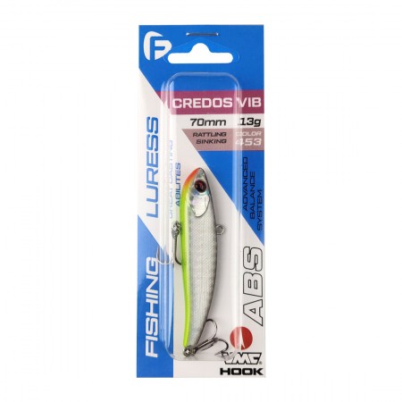 Воблер FLAGMAN Credos Vib 70S 70mm 13gr цвет 453 Воблер FLAGMAN Credos Vib 70S 70mm 13gr цвет 453