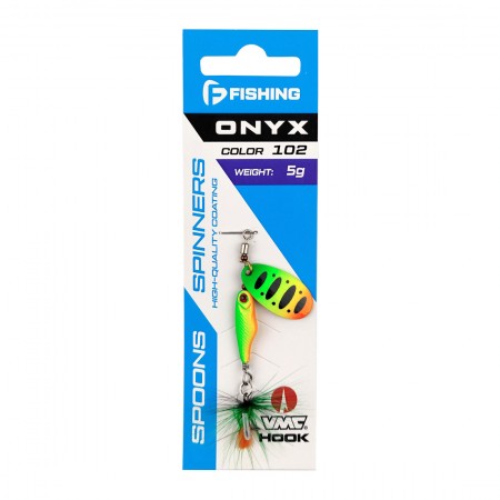 Блесна F-FISHING Onyx 5г цвет 102