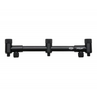 CARP PRO Буз-бар Rondel на 3 удилища алюминий black 10-14" 25-35см