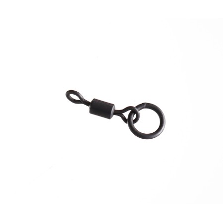 Вертлюжок с кольцом FLAGMAN Flat Feeder Rings Swivels №7- 5шт