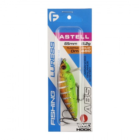 Воблер FLAGMAN Astell 65F top water цвет 480