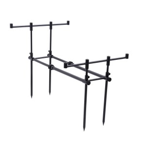 Род-под CARP PRO 4 удилища 4 телескопические ноги Black Alu 40-70 см