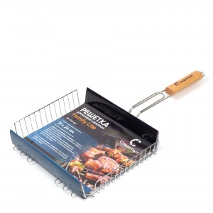 Решетка для барбекю объемная "СЛЕДОПЫТ" Family Lite, 31х24х5 см.