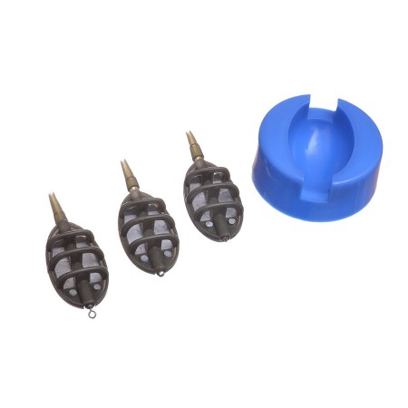 Hабор кормушек FLAGMAN In-Line Method Feeder 15gr + 24gr + 40gr + Mould
