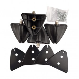 CARP PRO Адаптер Square Bucket для крепления сподового ведра на стойках 4шт