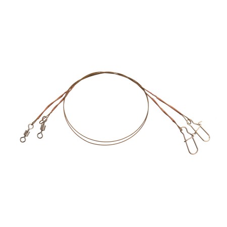 Поводок FLAGMAN X19 5кг 20см 2шт (уп10шт)