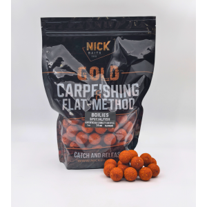 Прикормка рыболовная бойлы растворимые NICK BAITS GOLD "SF 24 мм" Королевская слива; 1 кг
