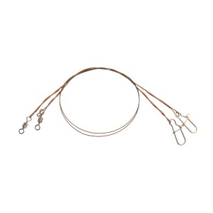 Поводок FLAGMAN X19 15кг 25см 2шт