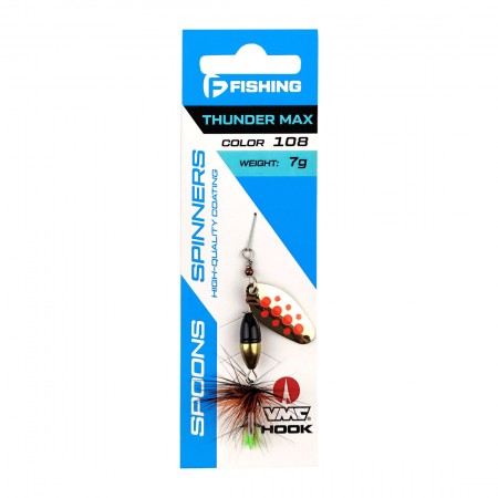 Блесна F-FISHING Thunder Max 7г цвет 108