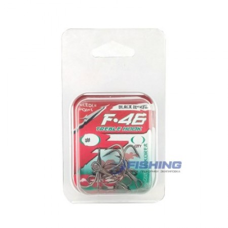 Тройник FLAGMAN Treble hook F46 №10 5шт