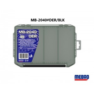 Коробка MEBAO (Черный, 205*145*40 мм, 1 отделение (3 вставки-перегородки)